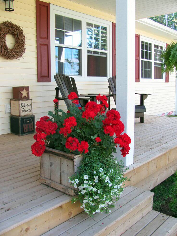 Savannah Verdon Best Flowers For Pots On Porch / Front Porch Planter