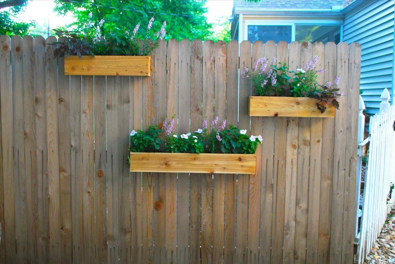 15 Easy and Wonderful Hanging Plants On Fence for Your Home Inspiration