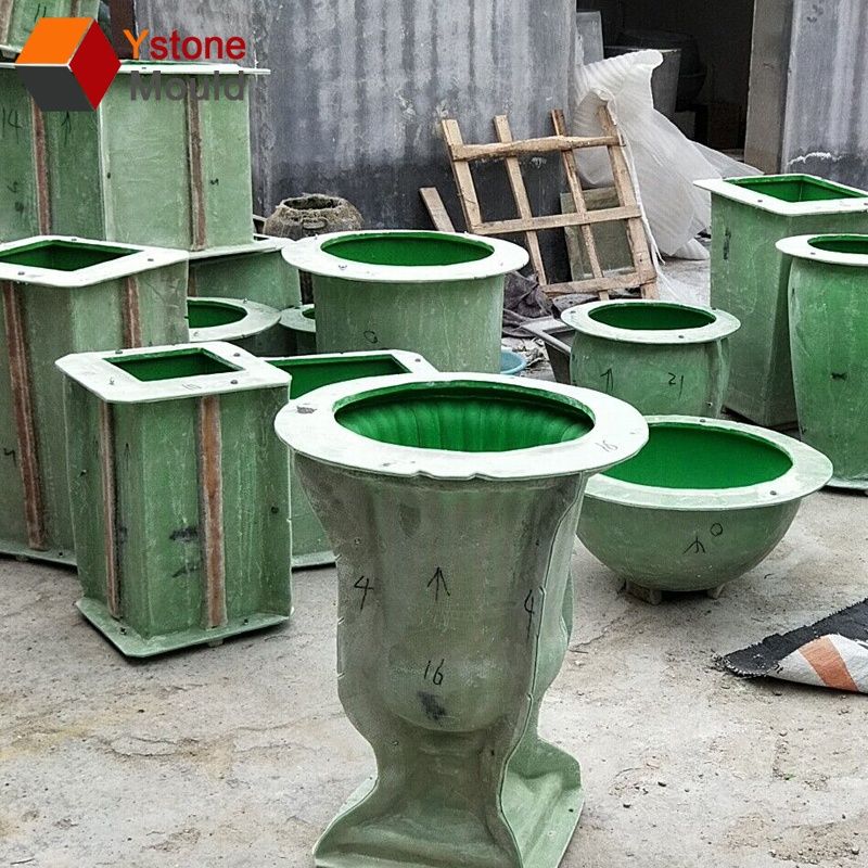 Wholesale Concrete flower pot molds silicone mold for outdoor garden