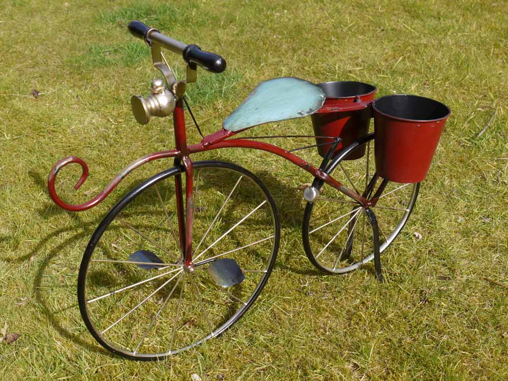 Vintage Style Bicycle Planter