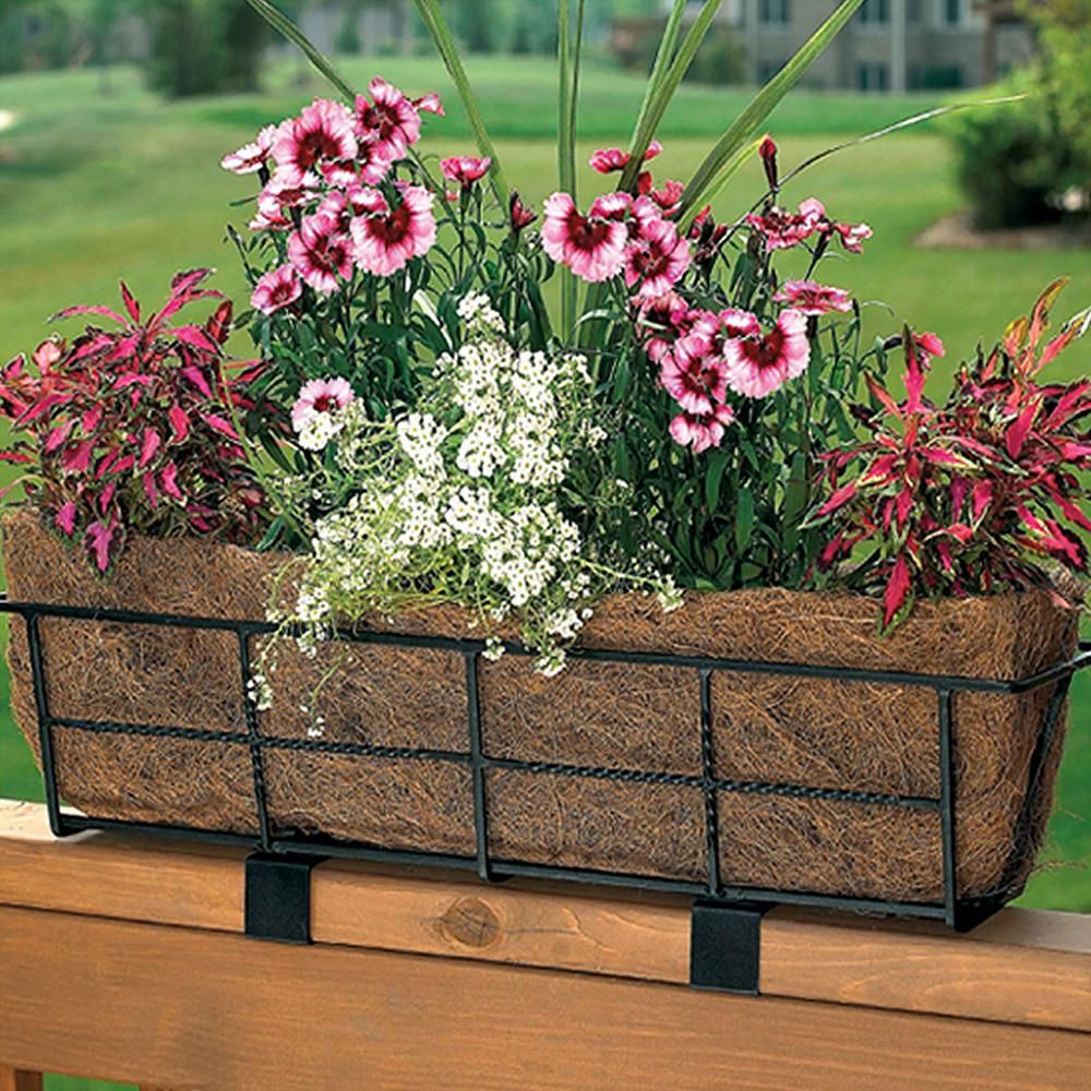 Gilbert & Canterbury 24 in. Steel Deck Rail PlanterDPBCB24B