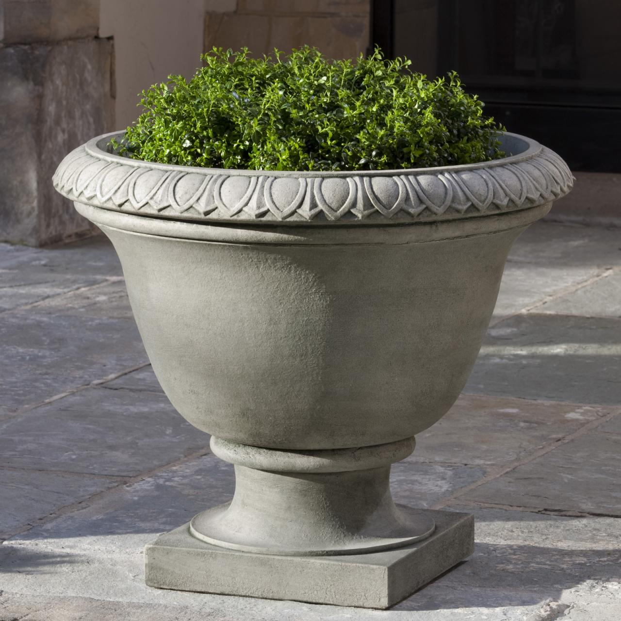 Campania International Easton Cast Stone Urn Planter Planters at