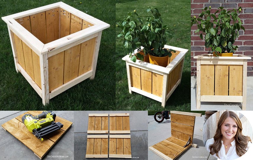 14 Square Planter Box Plans Best for DIY (100 Free)
