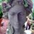 Picture Of Cement Head Planters Ideas